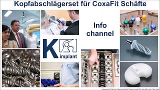 Kopfabschläger-Set für CoxaFit-Hüftprothesen