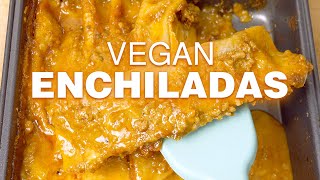 Super-indulgent enchiladas | Vegan recipe