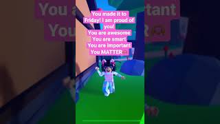 #roblox #dance #dancevideo #vlog #new #shorts #short #friday #positivevibes #positiveaffirmations