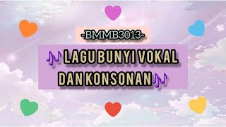 BMMB3013 (Kumpulan 7) Lagu Bunyi Vokal Dan Konsonan