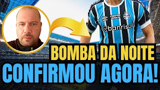 🔵⚫️⚪️ URGENTE ! SAIU AGORA ! ESTÁ CONFIRMADO !  GRANDE S@C@N@GEM ! NOTÍCIAS DO GRÊMIO HOJE