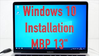 MacBook Pro 13 Zoll 2019/20 Windows 10 Installation