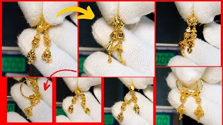 earrings designs gold latest || gold earrings designs 2 grams