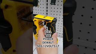 DEWALT 12VOLTS SDS WITH 2BATTERY LITHIUM ION