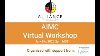 AIMC Virtual Workshop July 8th 2020