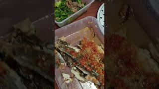 Sweet and sour fish/ From Thai Resto/ take away/ #short video