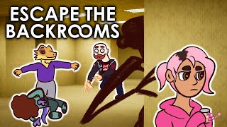 CAN WE ESCAPE THE BACKROOMS?! | Escape the backrooms | LIVE