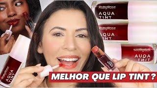 LANÇOU NOVO AQUA TINT RUBY ROSE - É melhor que Lip Tint?