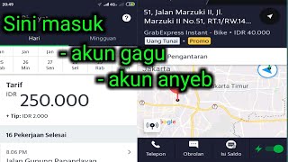 AKUN GRAB GAGU SINI MASUK