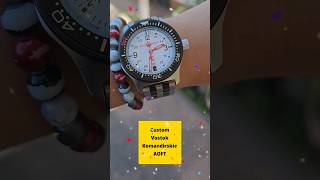 Custom Vostok Komandirskie AOFT #wotd #watches #watchreviews #divewatch #automaticwatch #wristwatch