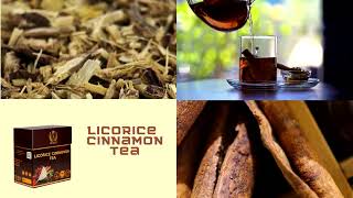 Licoful Herb Tea, Licorice Cinnamon Tea - Caffeine Free, 20 Pyramid Tea Sachets, 1.76 oz (50 g)