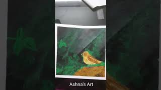 Recreating An Acrylic Painting From @Aryanvermastudios Part 1.Video #183