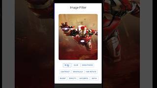 How to apply Image Filter in React JS 🏞 #shorts #short #trending #reactjs #viral #ironman