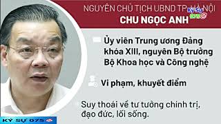 Bắt Tạm Giam Ô. Chu Ngọc Anh  - Ủy Viên Trung Ương Khóa XIII | Ký Sự 075