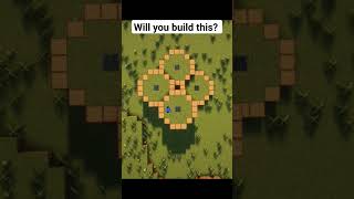 Minecraft farm tutorial #shorts