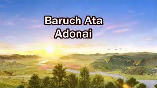 Beni sois Tu Adonai (Baruch Ata Adonai) - playback kataoké