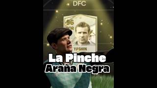 La Araña negra Yashin demostrando de que está hecho en #fcmobile #juegos #futbol 🤣