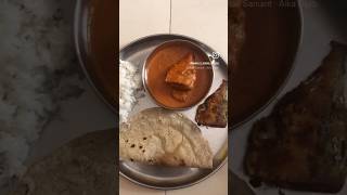 Fish thali… BANGDA thali #food #maharashtrian #lunchthali #thali