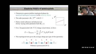 Sheng-Jie Huang - Quantum many-body topology of quasicrystals