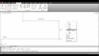 Geometric Constraint in AutoCAD -- in Arabic