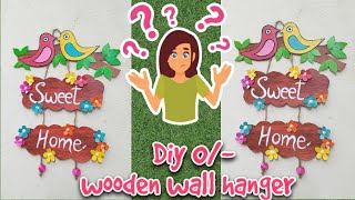 Cardboard Craft | DIY | Wall Hangers | Home Decors | Entrance Makeover