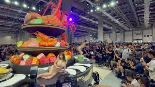 🇹🇼 Taipei Red Expo (TRE) 2024 台北國際成人展 Walking Tour [1080p 60fps]