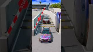 Satisfying Car Crash Game HIGH SPEED JUMPS And Bus  Drive