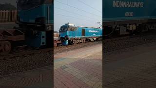 WAG-12 with Good's Train of Indian Railways. #shorts