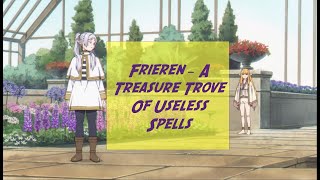 Frieren & her useless spells make her fail the First-Class Mage Exam again & again & again !  #anime