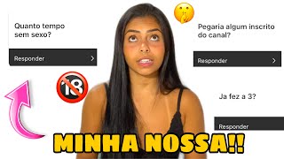 RESPONDENDO PERGUNTAS POLÊMICAS 😰