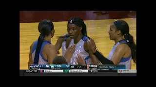 Washington Mystics vs Minnesota Lynx 2017 Semi-final Game 1 WNBA Playoff