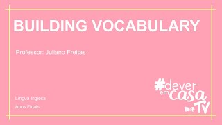 Building Vocabulary