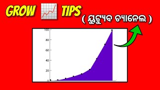 (ୟୁଟ୍ୟୁବ ଟିପ୍ସ) Youtube channel grow tips in odia 📈 Promote your youtube channel in odia #shorts