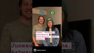 Brazilian Tries Pronouncing Wisconsin Words