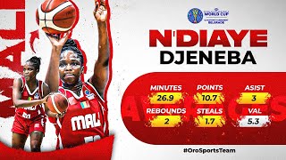 Djeneba N´Diaye - FIBA Qualifying World Cup 2022 (Belgrade)