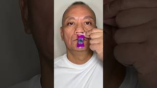 👂🏻ASMR AMOS BUBBLE GUM EYEBALL CANDY GRAPE FLAVOR AND EATING SOUNDS👂🏻#asmr#shorts