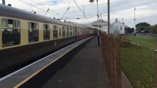 66092+66108 passing Troon.