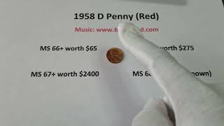 💰💰Rare 1958 D Penny Worth $$$$.  Do you have one?