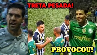 TRETA PESADA! PALMEIRAS PROVOCA O SANTOS MAYKE E WILIAN BIGODE SE DESENTENDE E ABEL É PUNIDO!