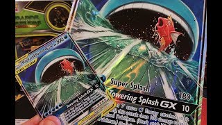 Opening Towering Splash GX Box Tag Team - Pokemon cards