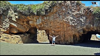 En busca de Los Arcos de Calán, el Santuario de la Naturaleza ubicado en la  Comuna de Pelluhue