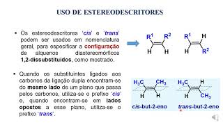 Alquenos - Isomeria em Alquenos - Nomenclatura -  parte 4