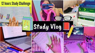 NEET 2024 Study Vlog PW YAKEEN 2.0+3.0 12 hours Study Challenge 🎯