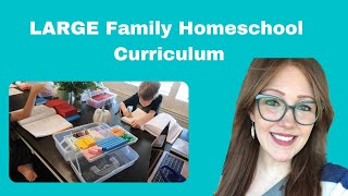 OUR Homeschool Curriculum for 2021/2022 School year! (5 KIDS)