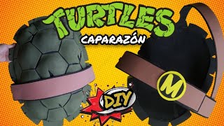 Caparazón de Tortuga Ninja - DIY - FÁCIL Y RÁPIDO