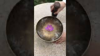 Singing bowl meditation