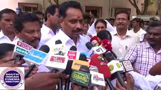 TN Minister M R Vijayabaskar inspects in Govt hospital 02