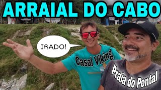 Arraial do Cabo sempre surpreende. Primeira Praia da Cidade com água cristalina mesmo nublado.