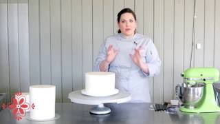 Kaysie Lackey Stacks a Wedding Cake on a Turntable Expander