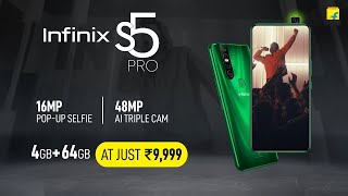 Infinix S5 Pro Official Trailer | 16MP Pop up Selfie |  Infinix S5 Official Video & First Look